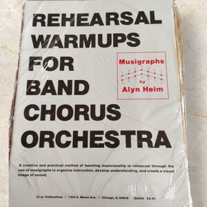 Rehearsal Warmups for Band Chorus Orchestra G2434 Alyn Heim GIA Publications